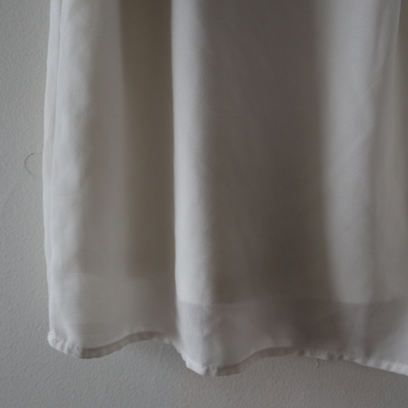 Monteau Los Angeles White Blouse - Picture 8 of 8